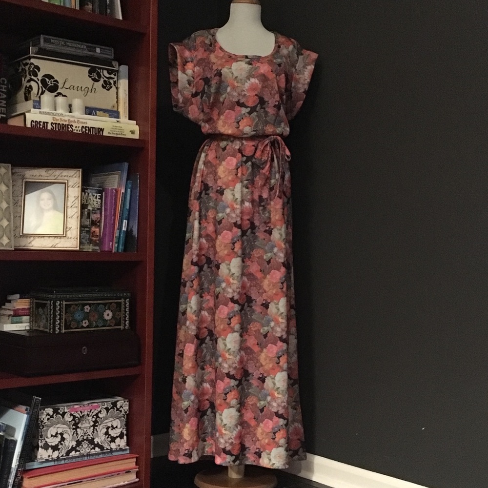 Vintage 60’s 70’s maxi dress Lady Blair